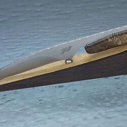 Jasper handled knife by Haslinger other view