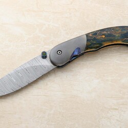 Ivory &amp;amp; Damascus Gentlemen Folder