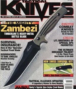 Tactical Knives Magazine Nov 2002