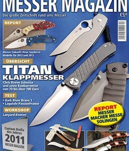 Messer Magazin August / September 2011