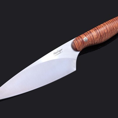 New Generation Chef 150mm Blade - Curly Koa Handle