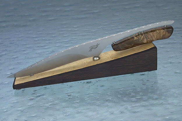 Jasper handled knife by Haslinger other view