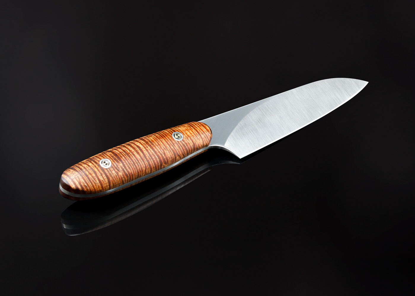 Santuko Paring Knife Handled in Curly Koa