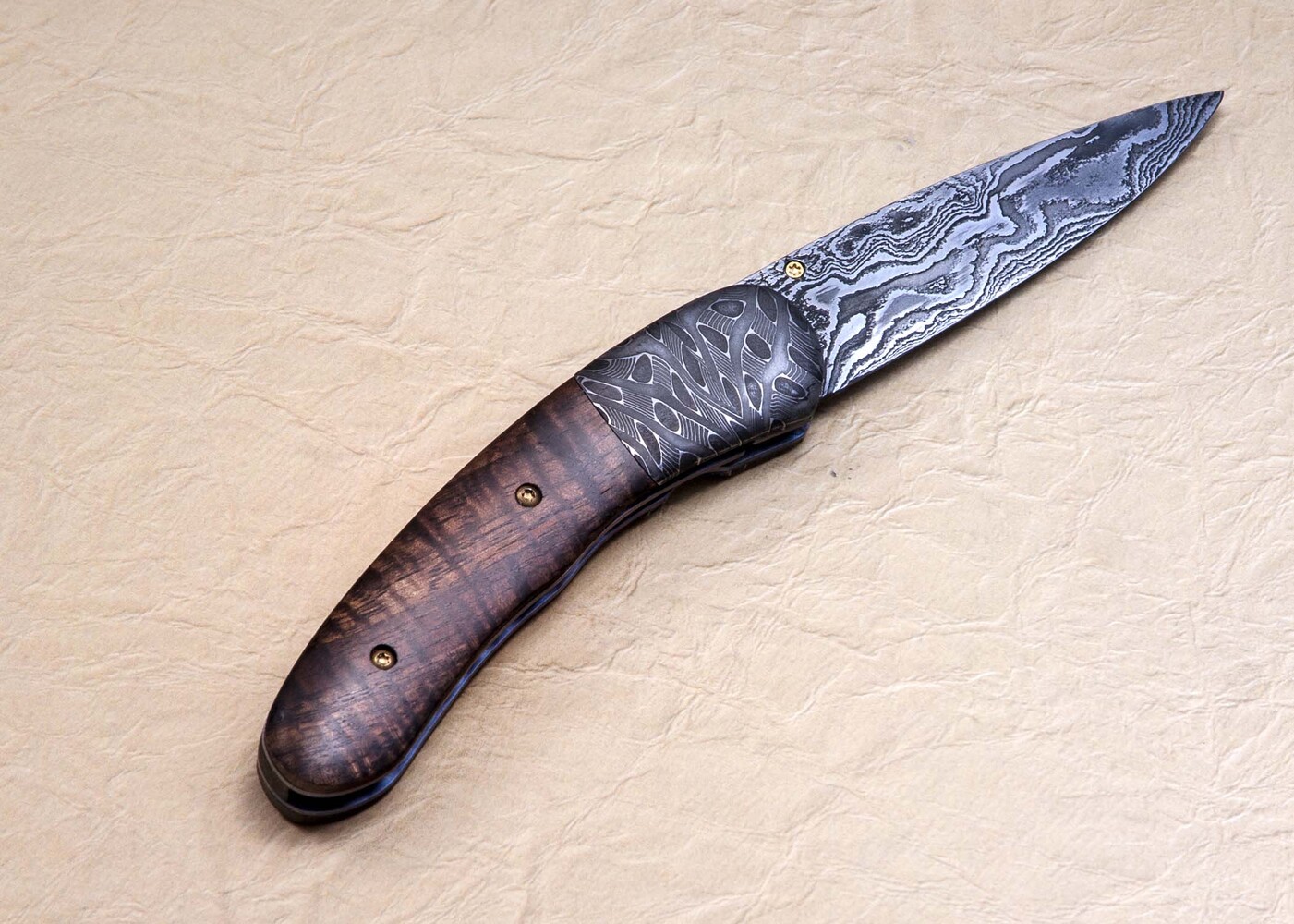 Gentlemen Folder with curly koa