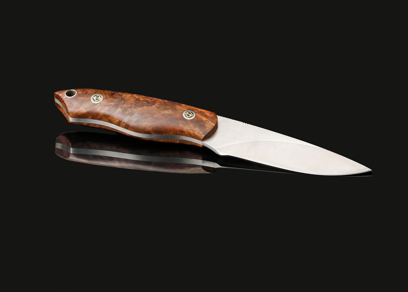 Brown Birdseye Maple Utility in CPM S35-VN